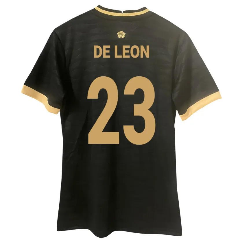 Danxen Kid Panama Yerenis De León #23 Black Away Jersey 24-26 T-Shirt