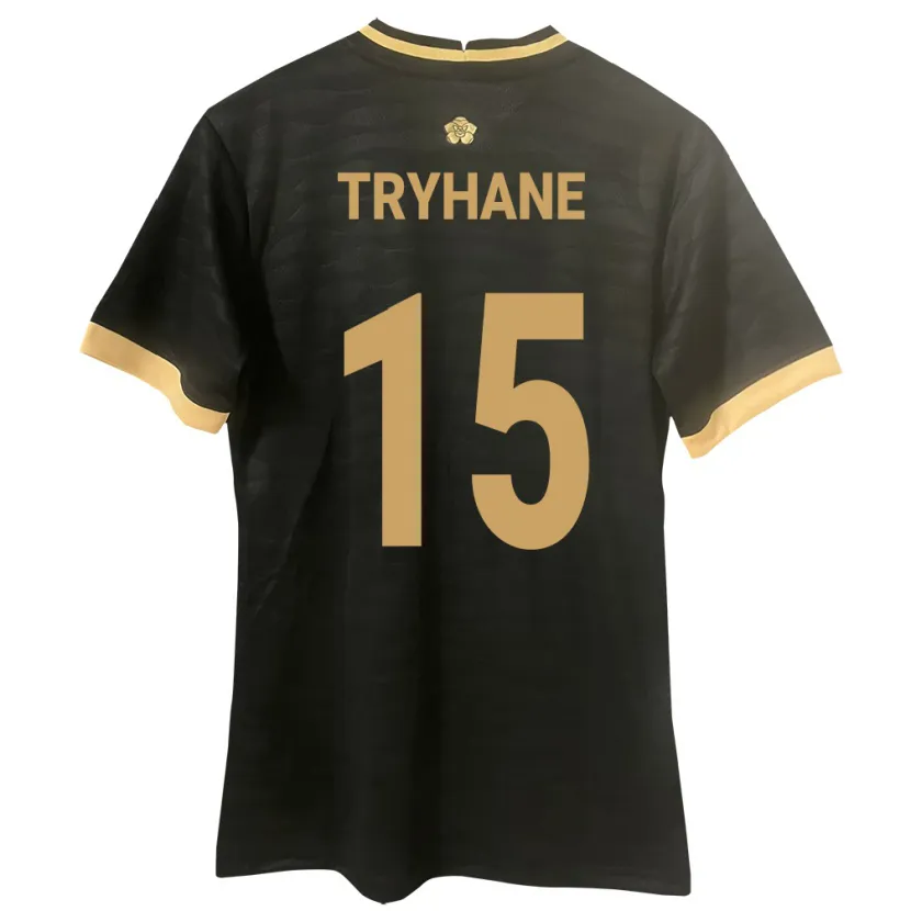 Danxen Kid Panama Izaura Tryhane #15 Black Away Jersey 24-26 T-Shirt