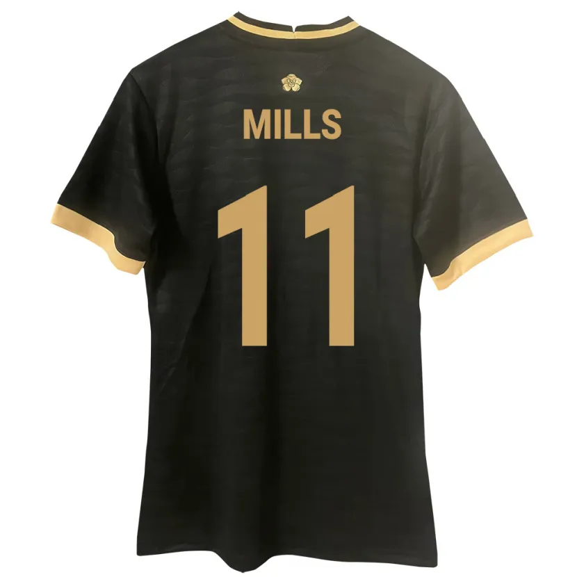 Danxen Kid Panama Natalia Mills #11 Black Away Jersey 24-26 T-Shirt