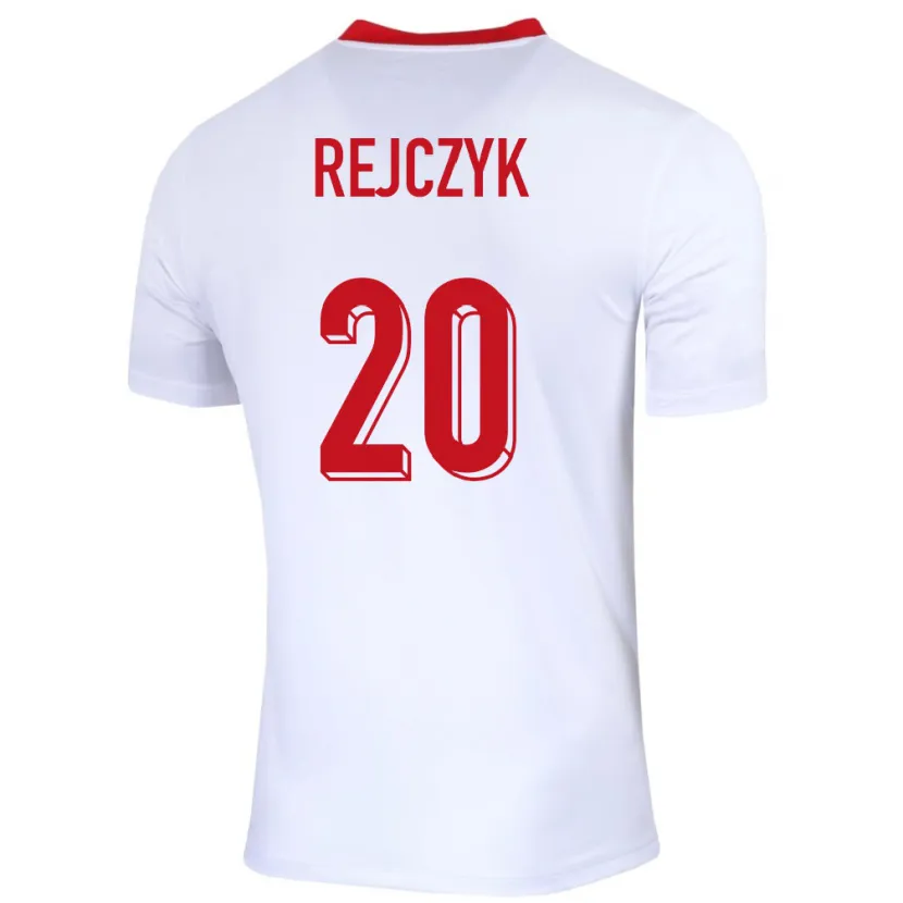 Danxen Men Poland Filip Rejczyk #20 White Home Jersey 24-26 T-Shirt