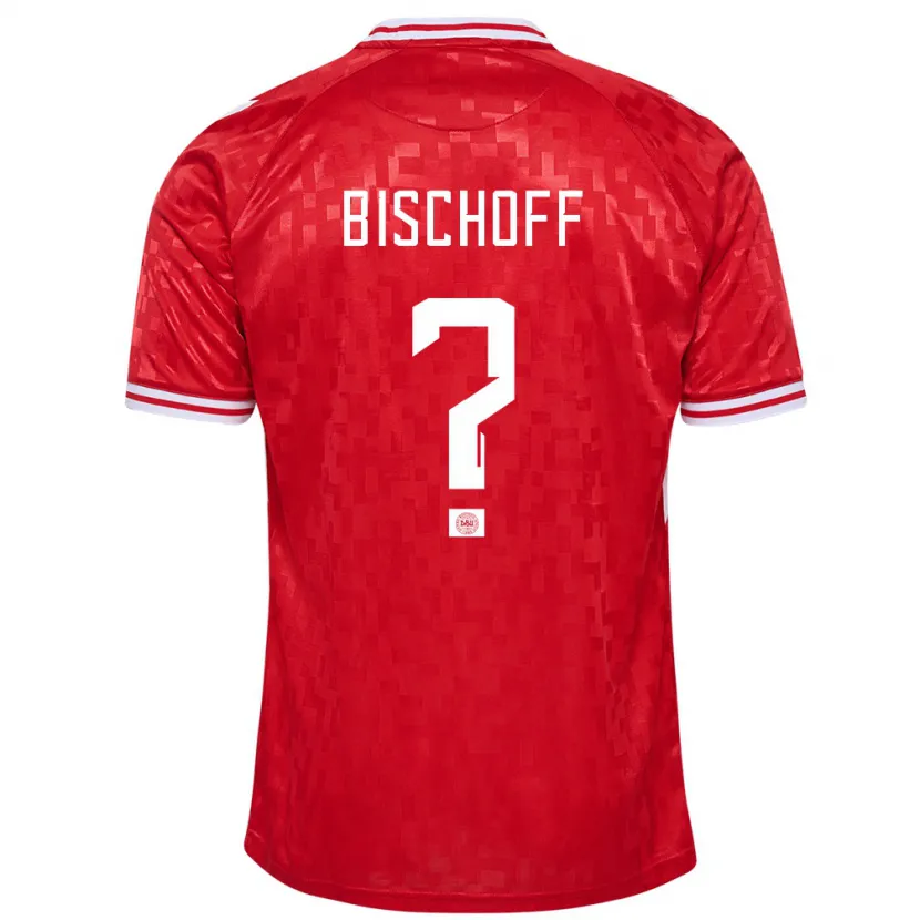 Danxen Men Denmark Clement Bischoff #0 Red Home Jersey 24-26 T-Shirt