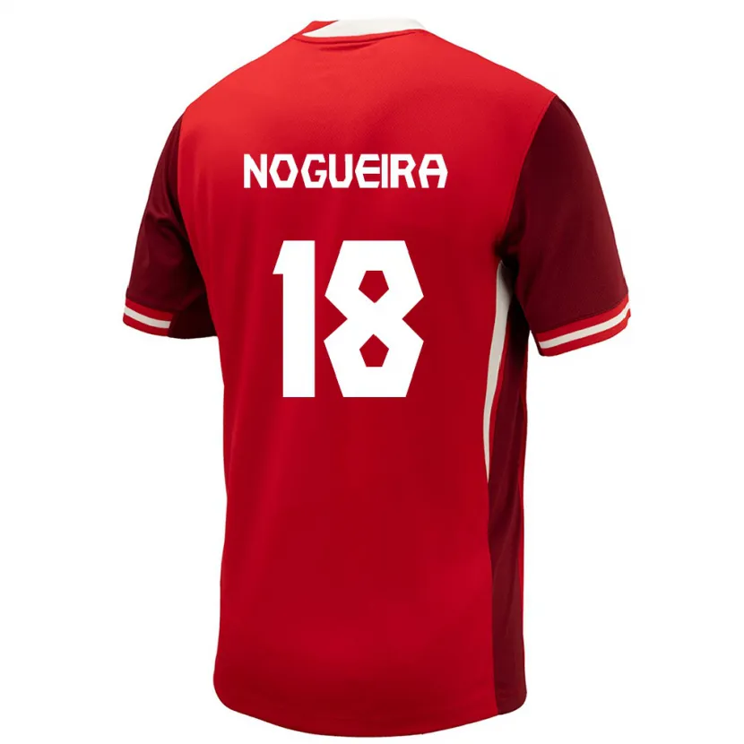 Danxen Men Canada Matthew Nogueira #18 Red Home Jersey 24-26 T-Shirt