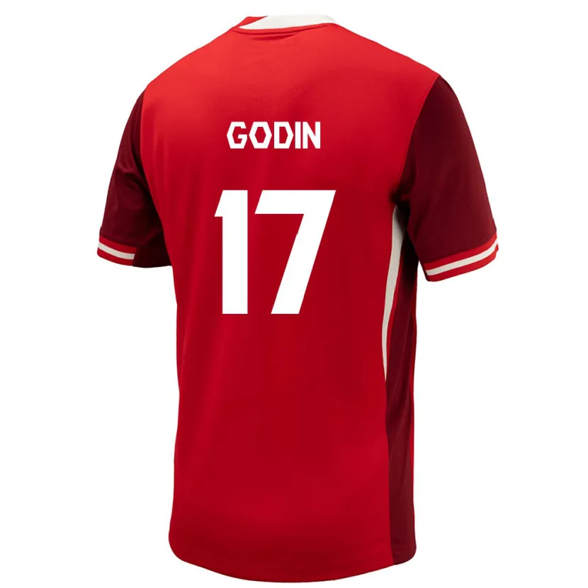 Danxen Men Canada Étienne Godin #17 Red Home Jersey 24-26 T-Shirt