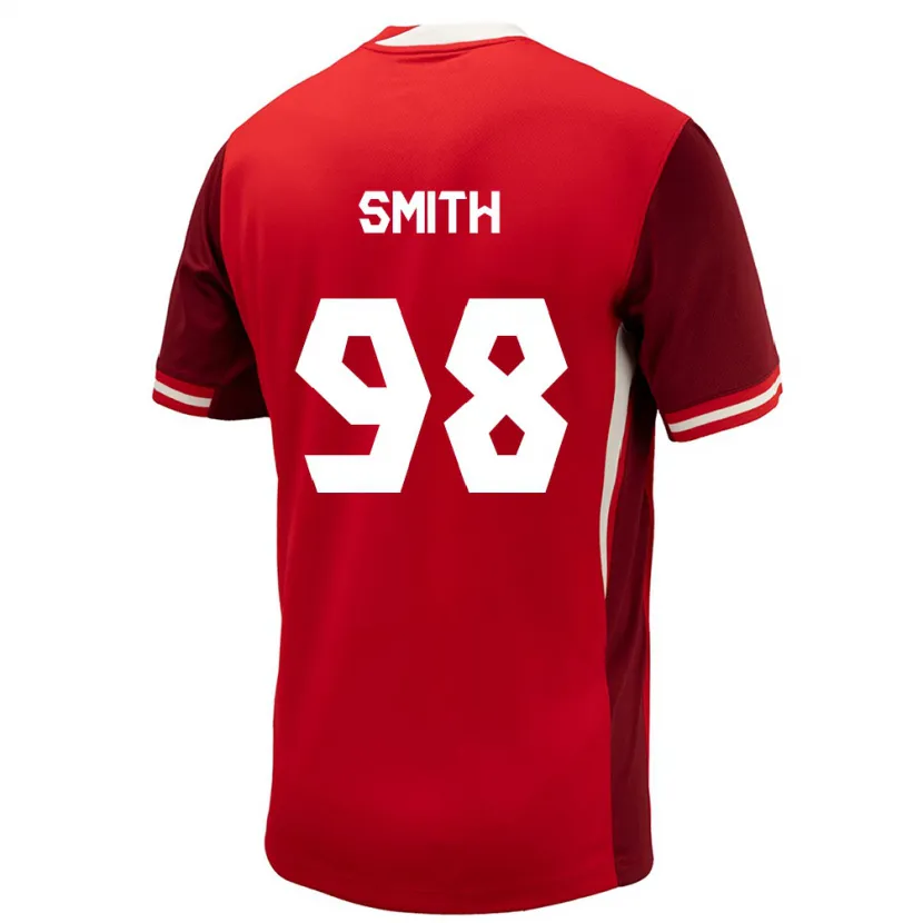 Danxen Men Canada Olivia Smith #98 Red Home Jersey 24-26 T-Shirt