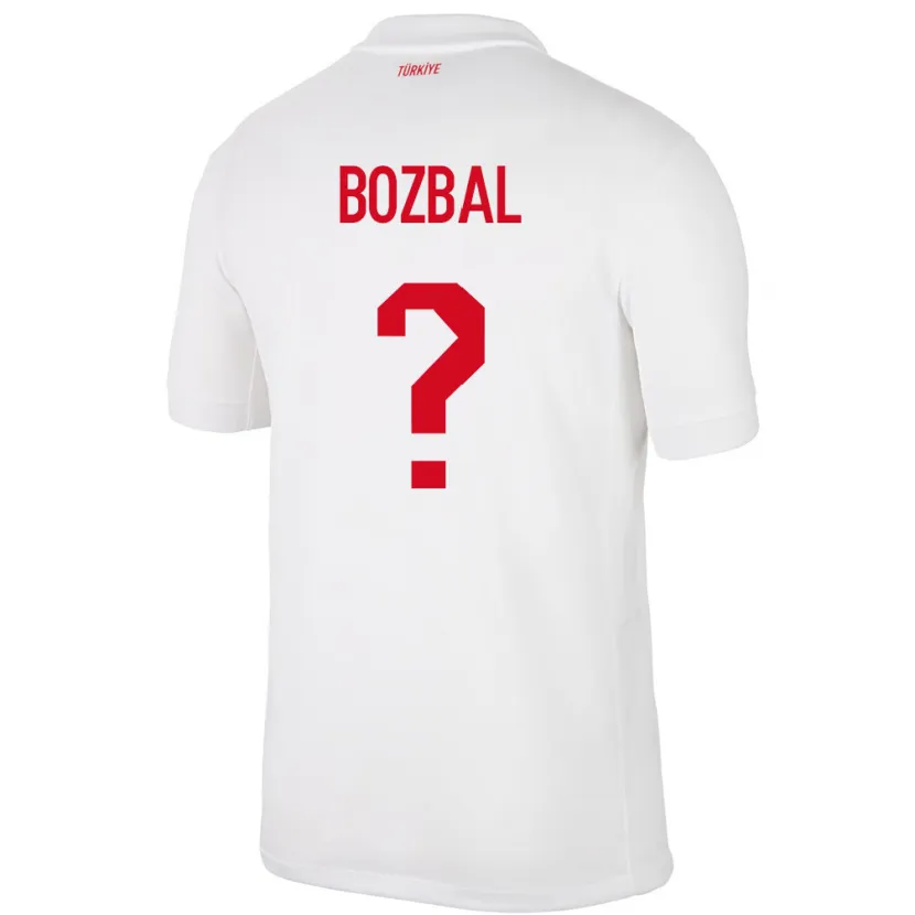 Danxen Men Turkey Birsen Bozbal #0 White Home Jersey 24-26 T-Shirt