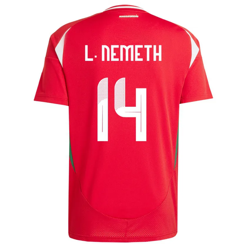 Danxen Men Hungary Loretta Németh #14 Red Home Jersey 24-26 T-Shirt