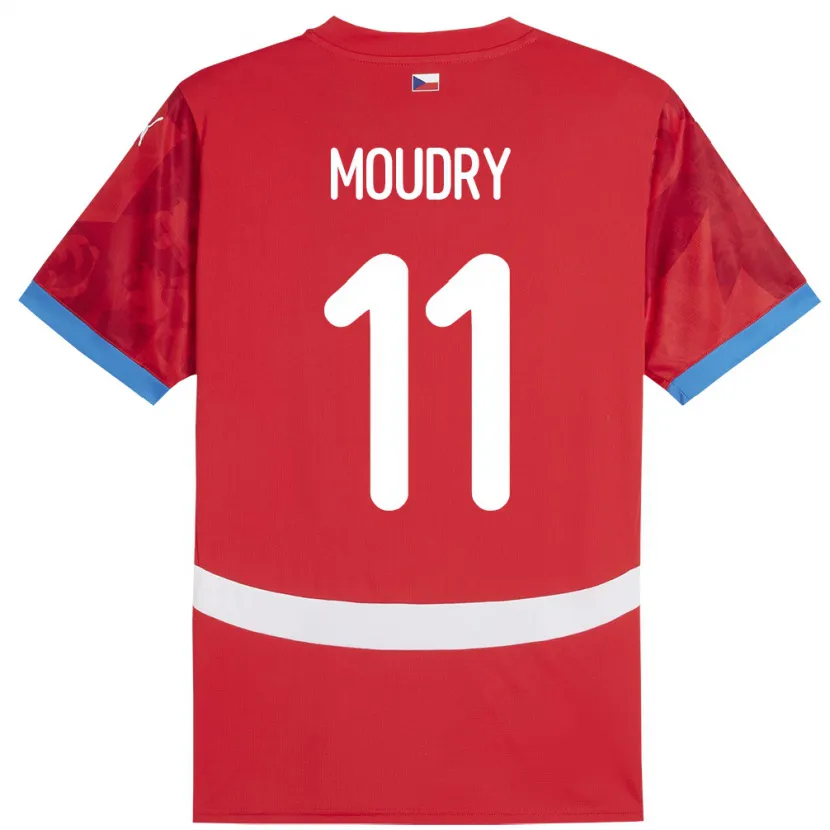 Danxen Men Czech Republic Lukas Moudry #11 Red Home Jersey 24-26 T-Shirt