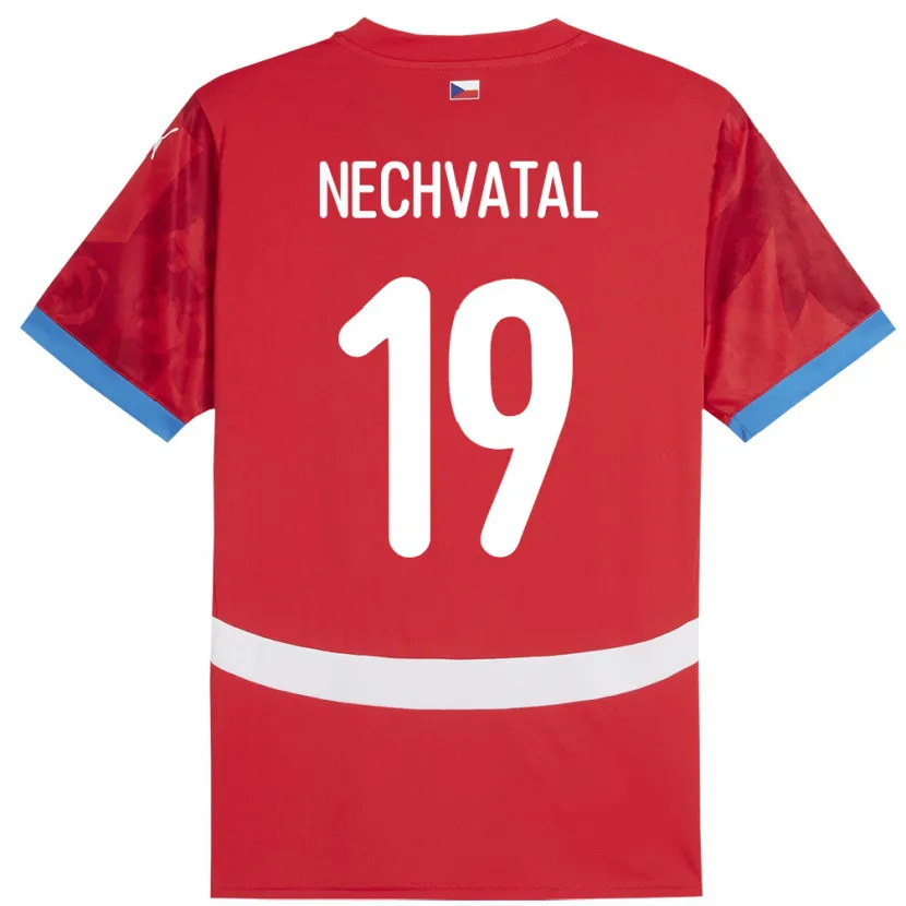 Danxen Men Czech Republic Matyas Nechvatal #19 Red Home Jersey 24-26 T-Shirt