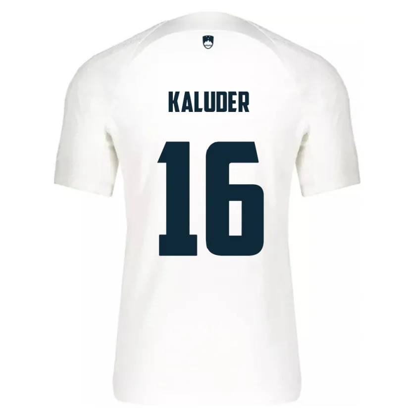 Danxen Men Slovenia Grega Kaluder #16 White Home Jersey 24-26 T-Shirt