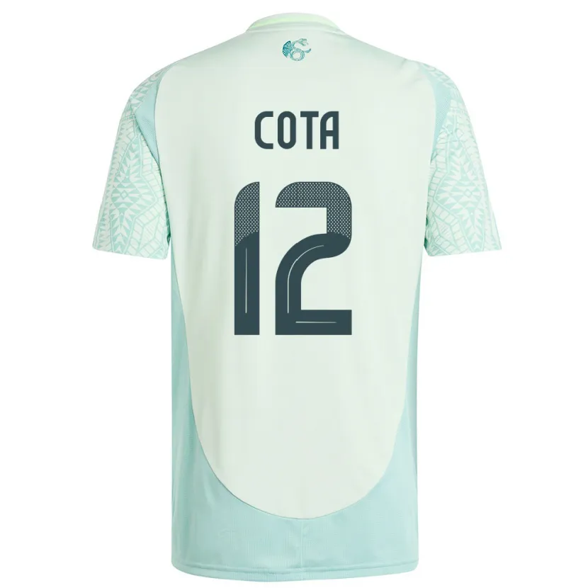 Danxen Men Mexico Rodolfo Cota #12 Linen Green Away Jersey 24-26 T-Shirt