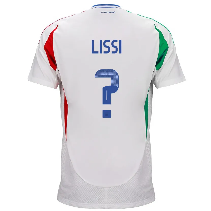 Danxen Men Italy Thomas Lissi #0 White Away Jersey 24-26 T-Shirt