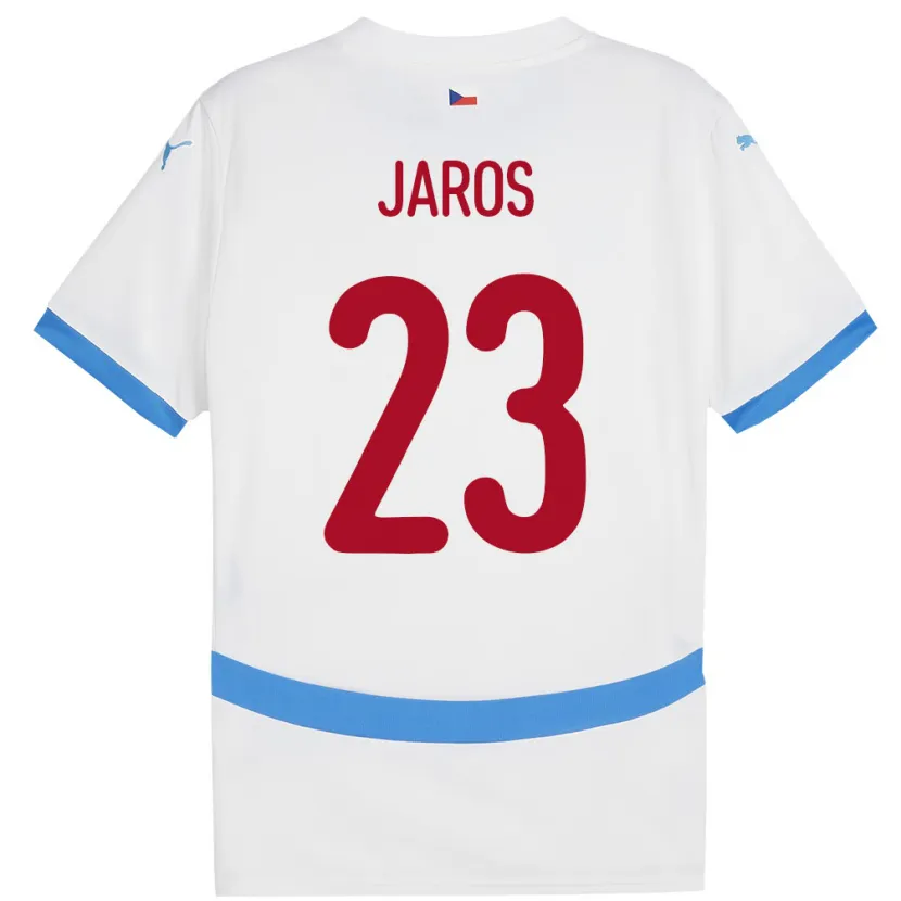 Danxen Men Czech Republic Vitezslav Jaros #23 White Away Jersey 24-26 T-Shirt