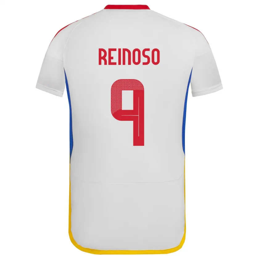 Danxen Men Venezuela Lucciano Reinoso #9 White Away Jersey 24-26 T-Shirt