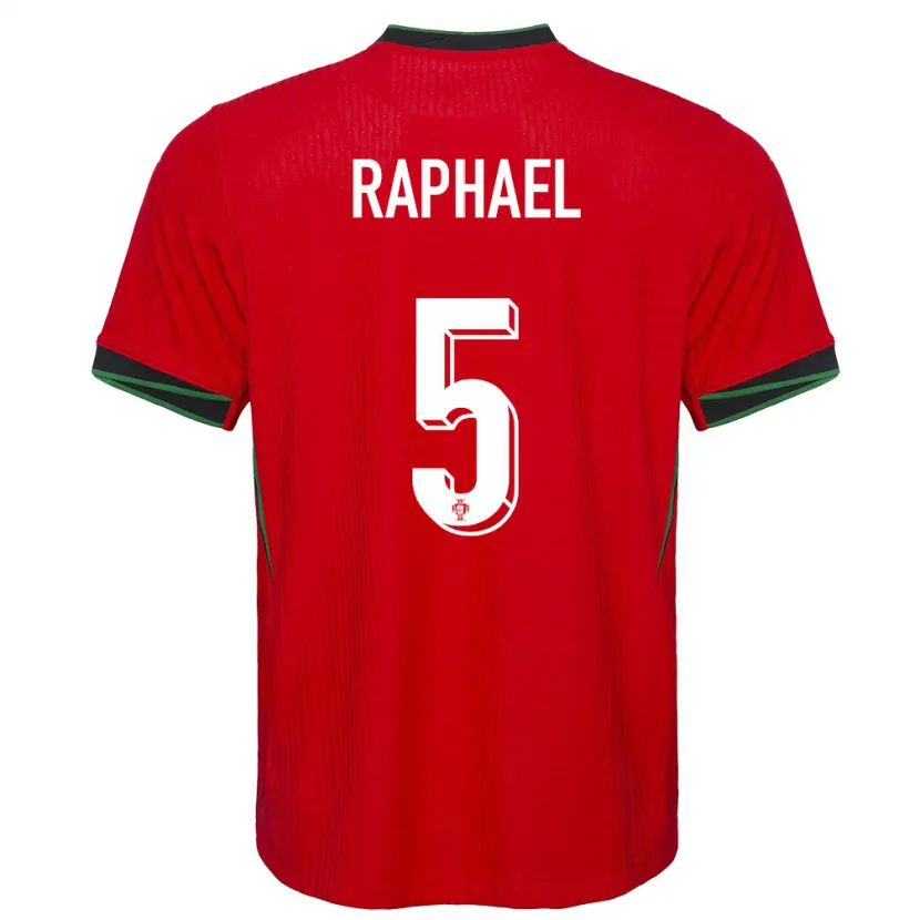 Danxen Women Portugal Raphael Guerreiro #5 Red Home Jersey 24-26 T-Shirt