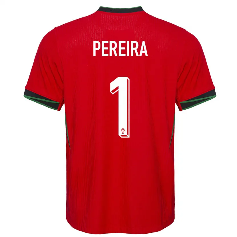 Danxen Women Portugal Ines Pereira #1 Red Home Jersey 24-26 T-Shirt