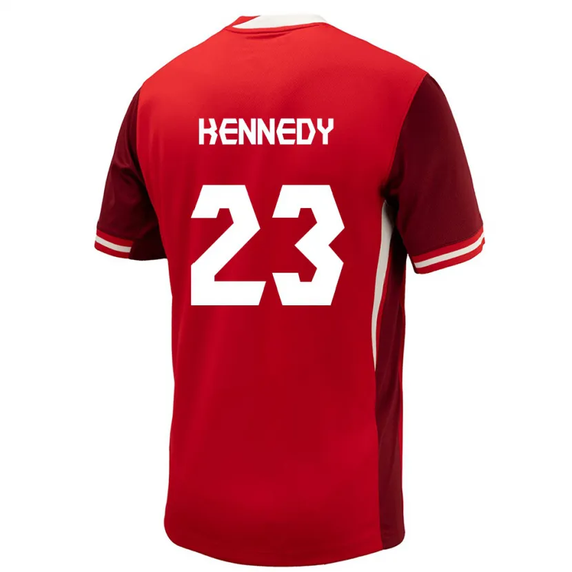 Danxen Women Canada Scott Kennedy #23 Red Home Jersey 24-26 T-Shirt