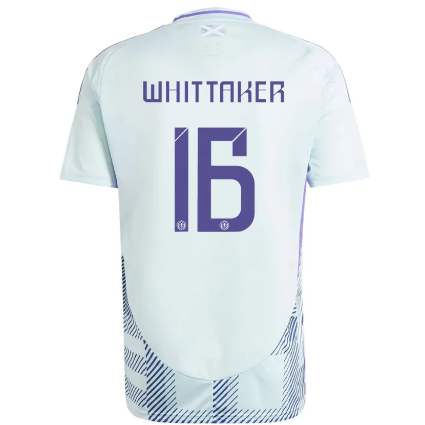 Danxen Women Scotland Rory Whittaker #16 Light Mint Blue Away Jersey 24-26 T-Shirt