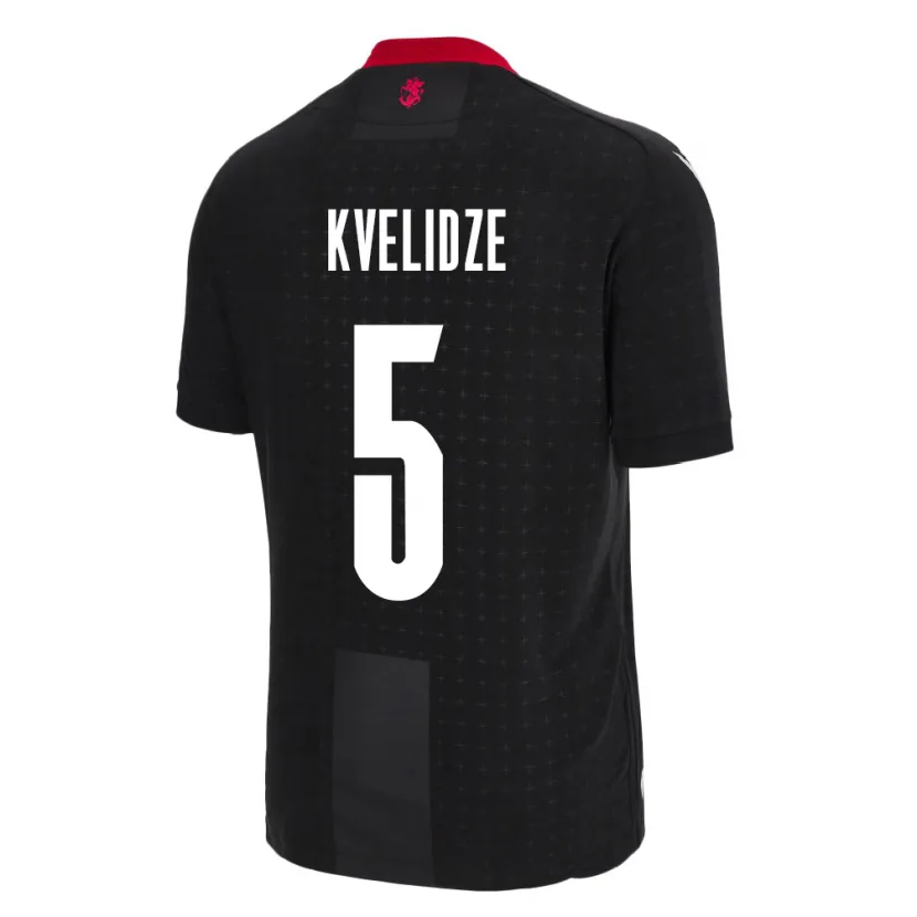 Danxen Women Georgia Tamar Kvelidze #5 Black Away Jersey 24-26 T-Shirt