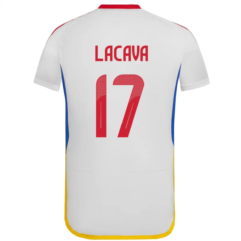 Danxen Women Venezuela Matías Lacava #17 White Away Jersey 24-26 T-Shirt