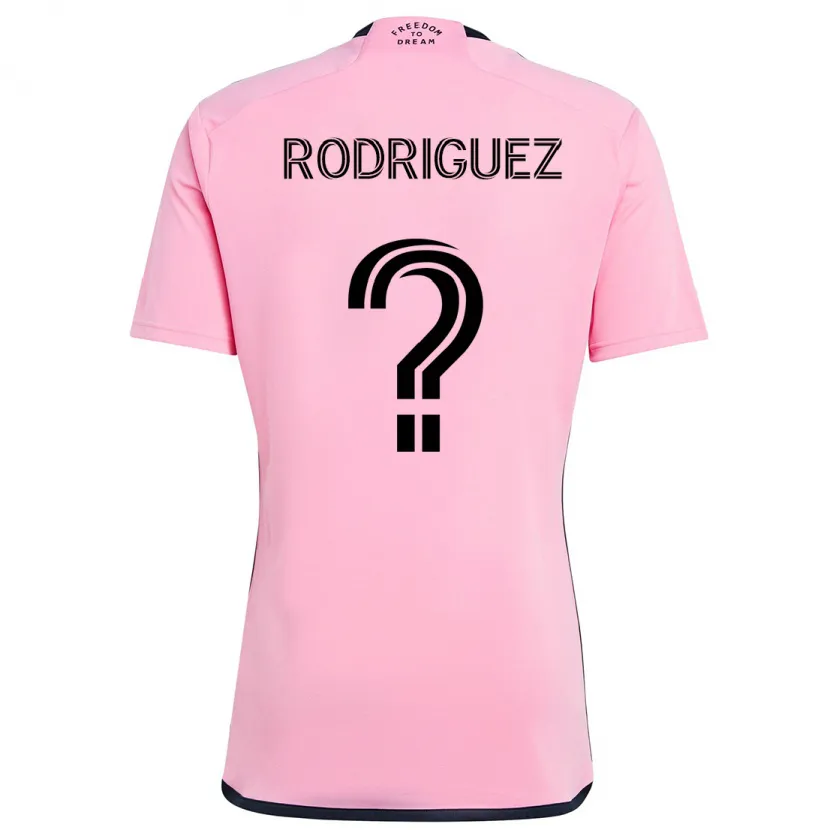 Danxen Kid Emerson Rodríguez #0 Pink Home Jersey 2024/25 T-Shirt