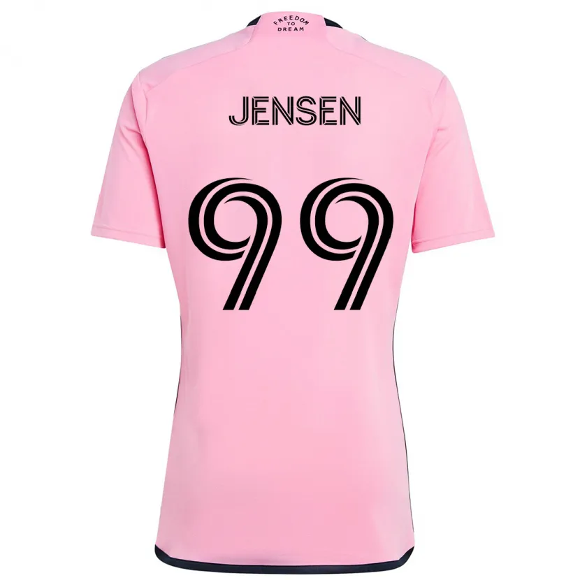 Danxen Kid Cole Jensen #99 Pink Home Jersey 2024/25 T-Shirt