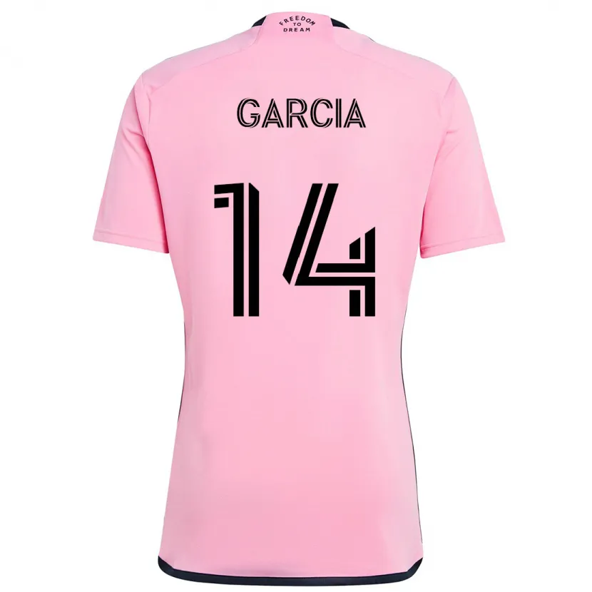 Danxen Kid Santiago Garcia #14 Pink Home Jersey 2024/25 T-Shirt