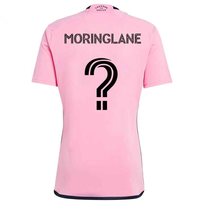 Danxen Kid Luis Moringlane #0 Pink Home Jersey 2024/25 T-Shirt