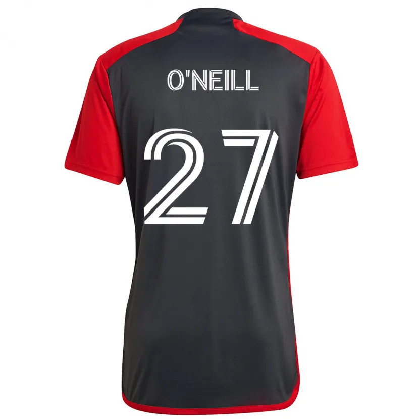 Danxen Kid Shane O'neill #27 Grayn Red Home Jersey 2024/25 T-Shirt