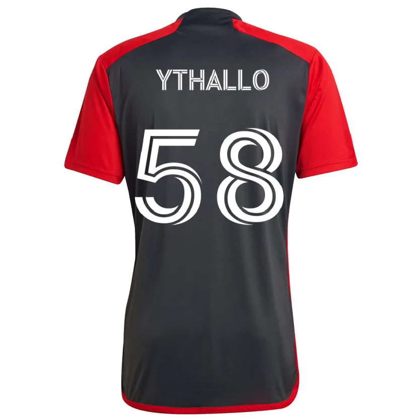 Danxen Kid Ythallo #58 Grayn Red Home Jersey 2024/25 T-Shirt