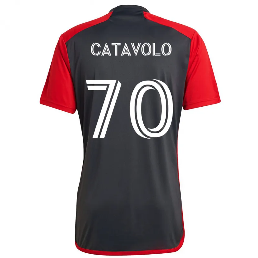 Danxen Kid Matthew Catavolo #70 Grayn Red Home Jersey 2024/25 T-Shirt