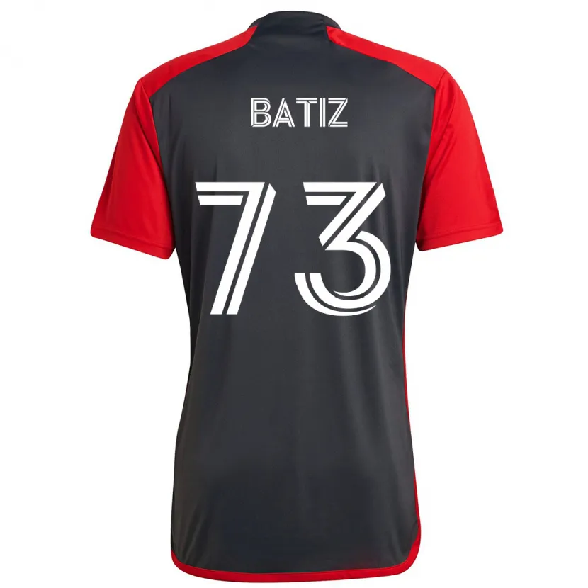 Danxen Kid Jesus Batiz #73 Grayn Red Home Jersey 2024/25 T-Shirt