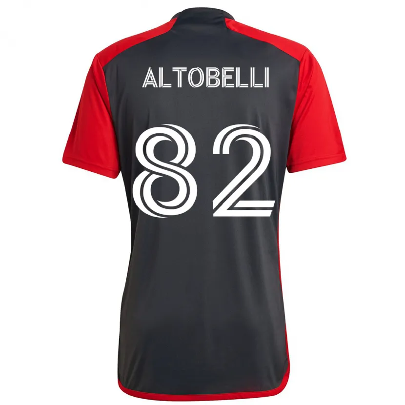 Danxen Kid Julian Altobelli #82 Grayn Red Home Jersey 2024/25 T-Shirt