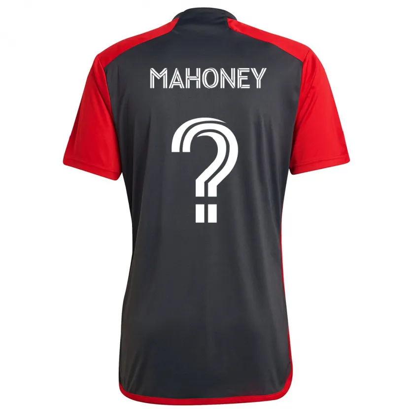 Danxen Kid Adrian Mahoney #0 Grayn Red Home Jersey 2024/25 T-Shirt