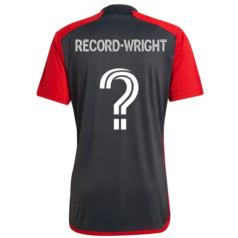 Danxen Kid Kemari Record-Wright #0 Grayn Red Home Jersey 2024/25 T-Shirt