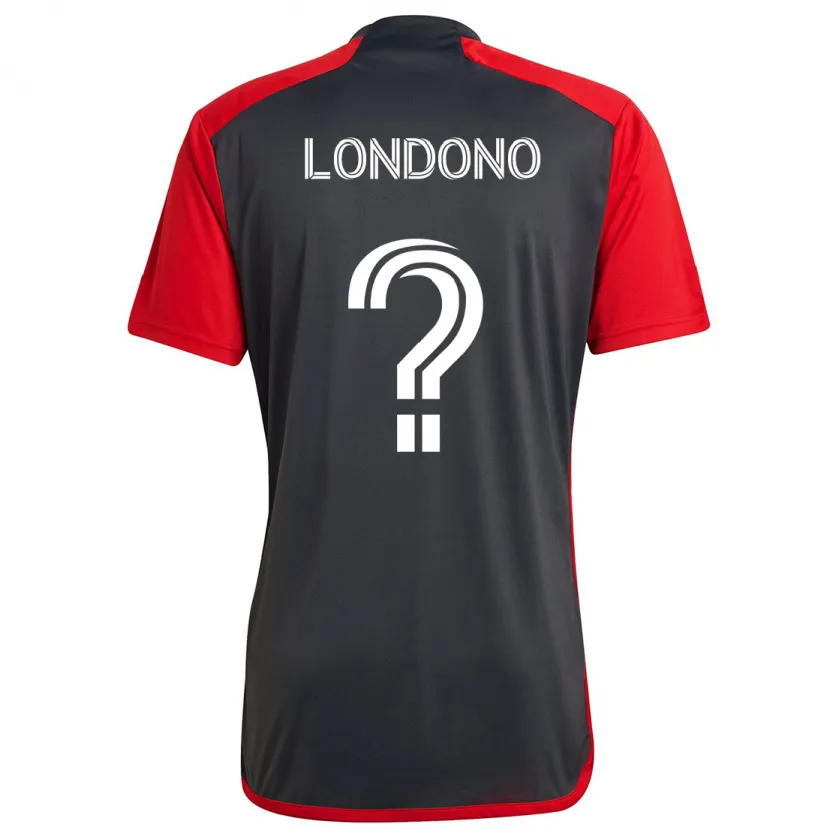 Danxen Kid Tyler Londono #0 Grayn Red Home Jersey 2024/25 T-Shirt