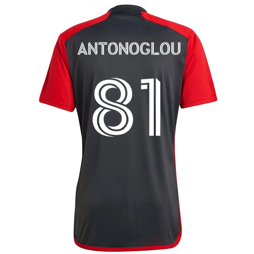 Danxen Kid Themi Antonoglou #81 Grayn Red Home Jersey 2024/25 T-Shirt