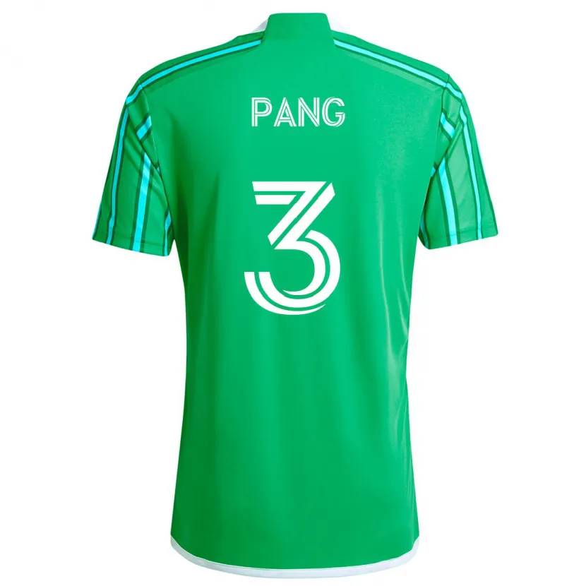 Danxen Kid Kaylene Pang #3 Green White Home Jersey 2024/25 T-Shirt