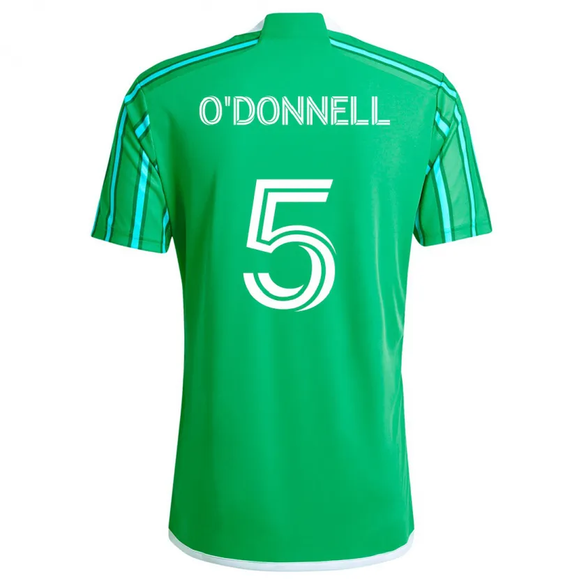 Danxen Kid Kristina O'donnell #5 Green White Home Jersey 2024/25 T-Shirt