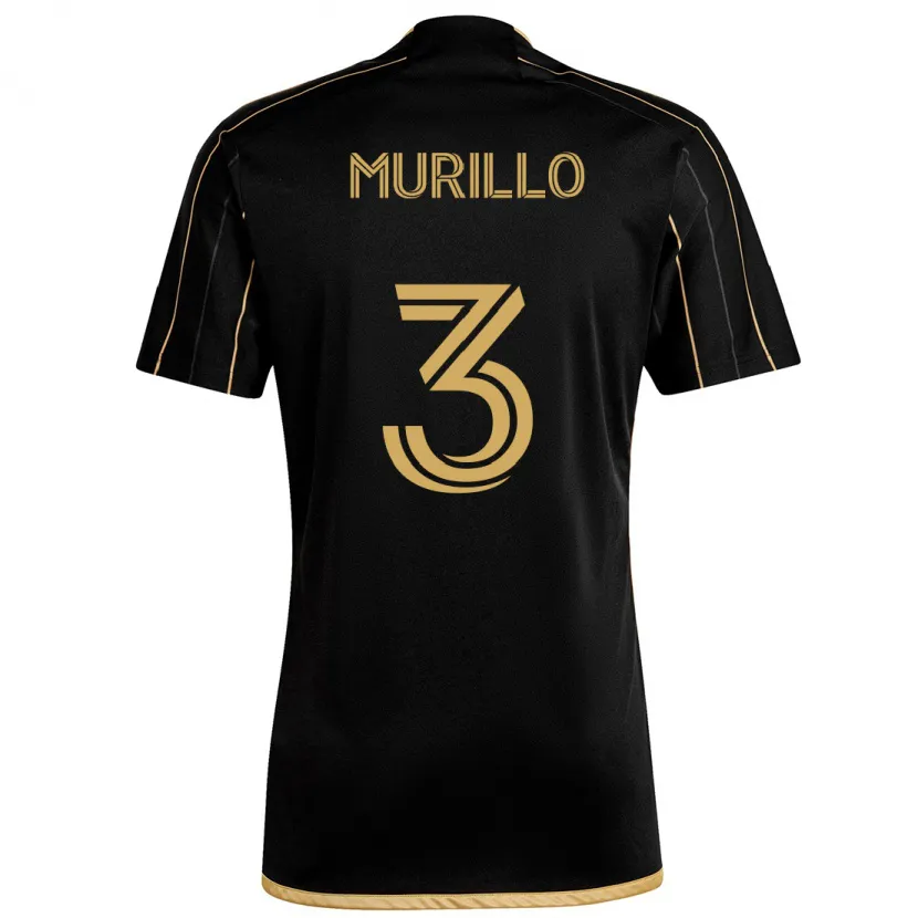 Danxen Kid Jesús Murillo #3 Black Gold Home Jersey 2024/25 T-Shirt