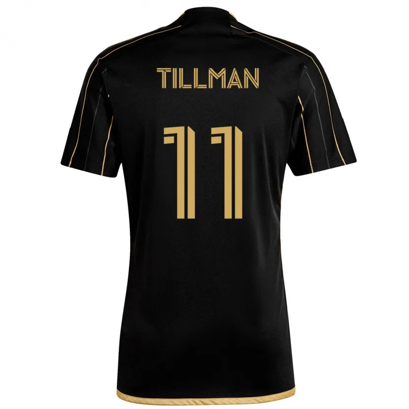 Danxen Kid Timothy Tillman #11 Black Gold Home Jersey 2024/25 T-Shirt