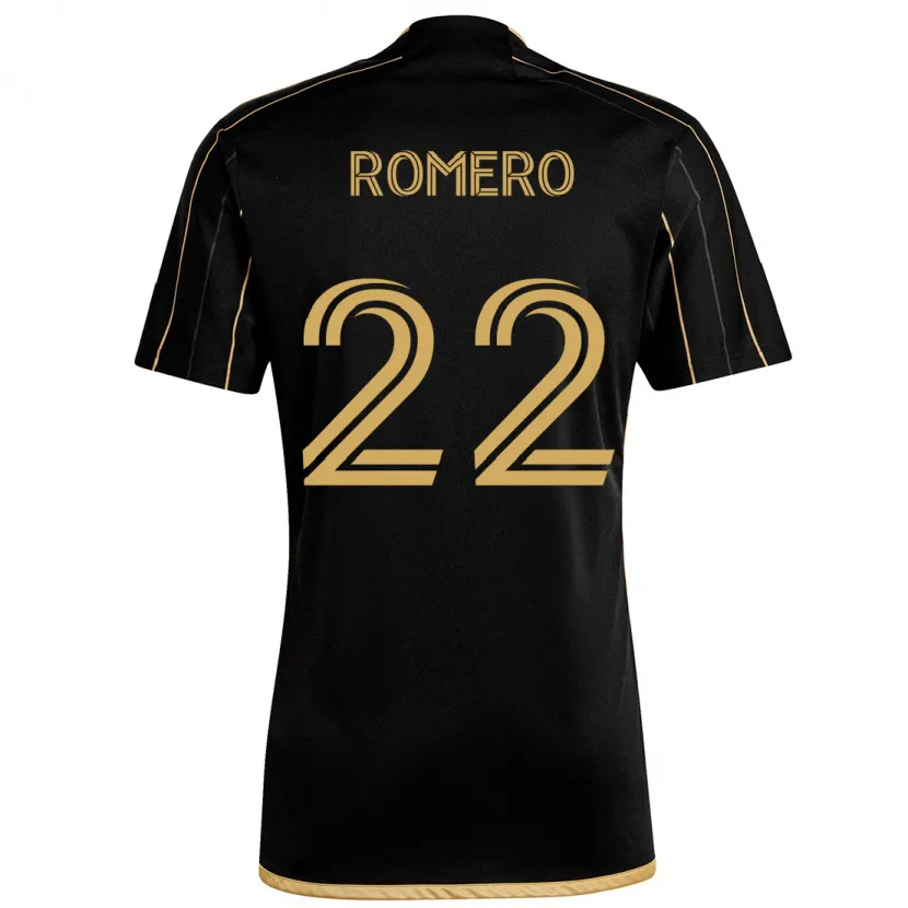 Danxen Kid Abraham Romero #22 Black Gold Home Jersey 2024/25 T-Shirt