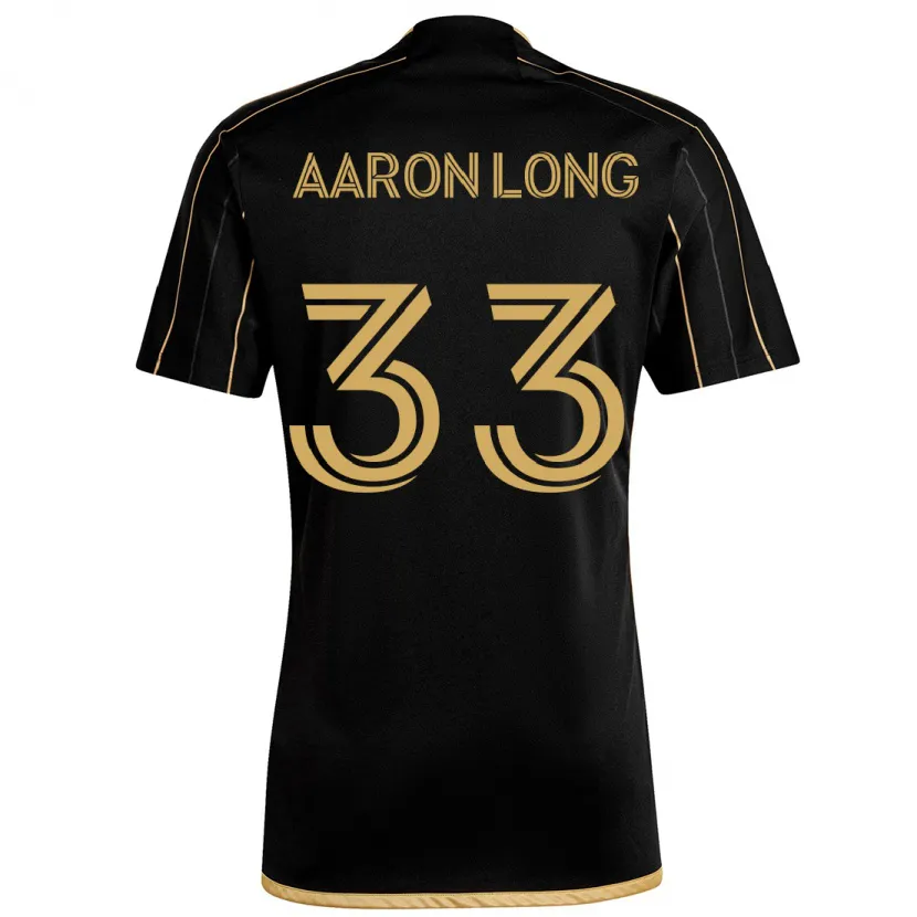 Danxen Kid Aaron Long #33 Black Gold Home Jersey 2024/25 T-Shirt