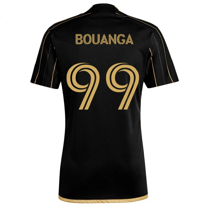 Danxen Kid Denis Bouanga #99 Black Gold Home Jersey 2024/25 T-Shirt