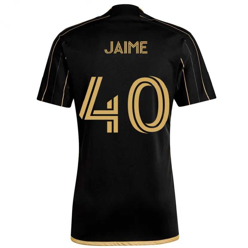 Danxen Kid Christopher Jaime #40 Black Gold Home Jersey 2024/25 T-Shirt