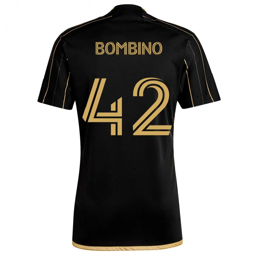 Danxen Kid Luca Bombino #42 Black Gold Home Jersey 2024/25 T-Shirt