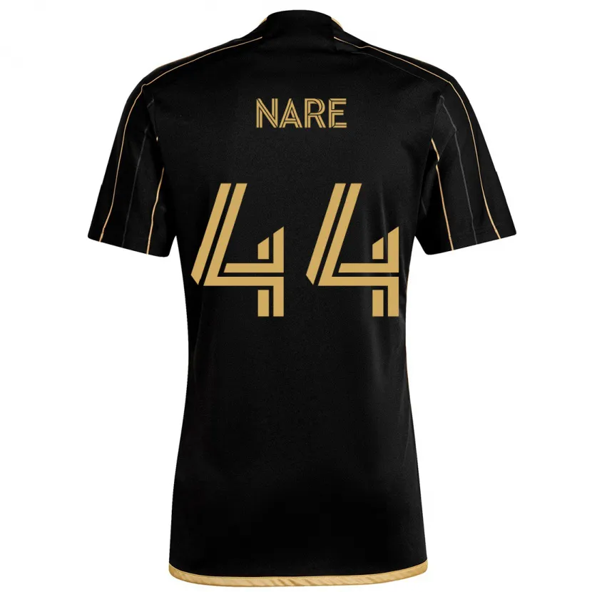 Danxen Kid Thabo Nare #44 Black Gold Home Jersey 2024/25 T-Shirt