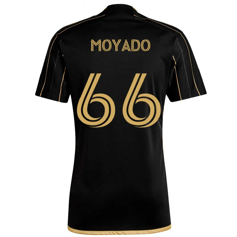 Danxen Kid Bryan Moyado #66 Black Gold Home Jersey 2024/25 T-Shirt