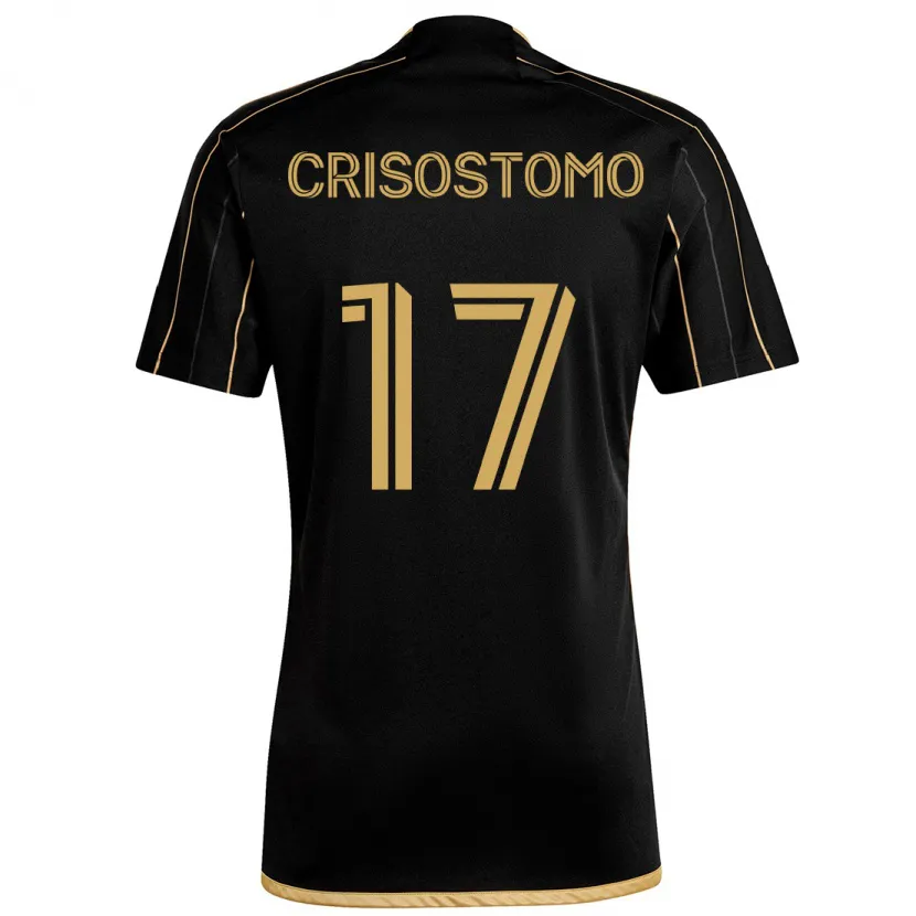 Danxen Kid Danny Crisostomo #17 Black Gold Home Jersey 2024/25 T-Shirt