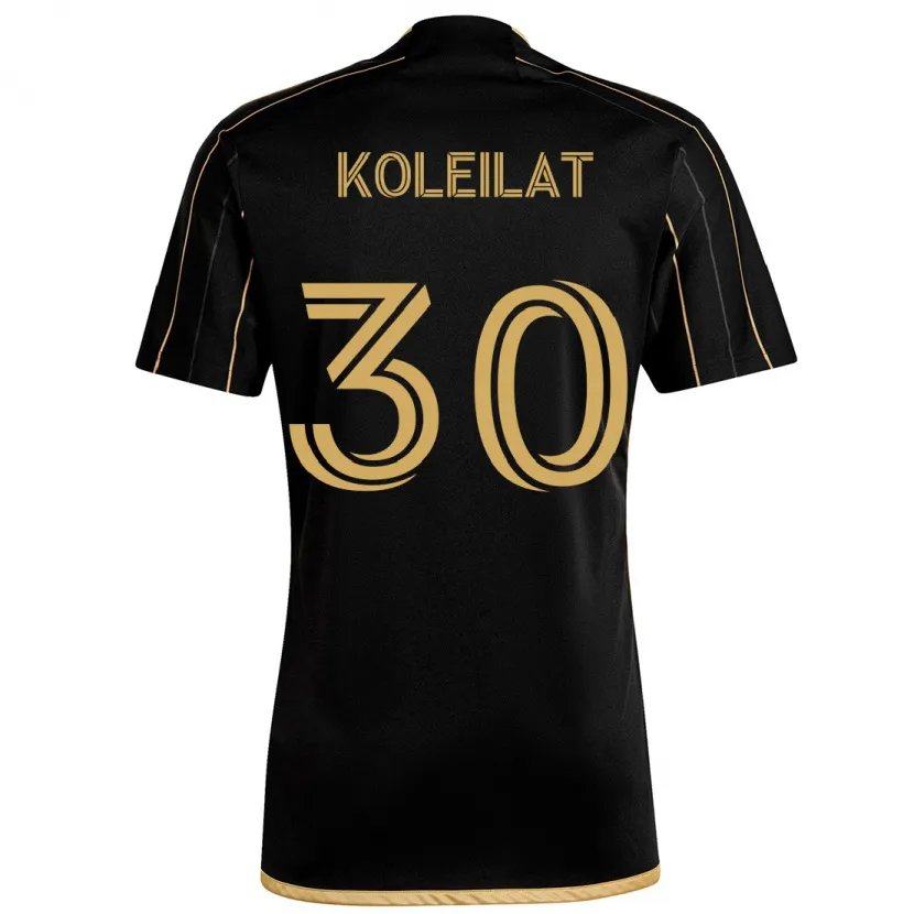 Danxen Kid Jassem Koleilat #30 Black Gold Home Jersey 2024/25 T-Shirt