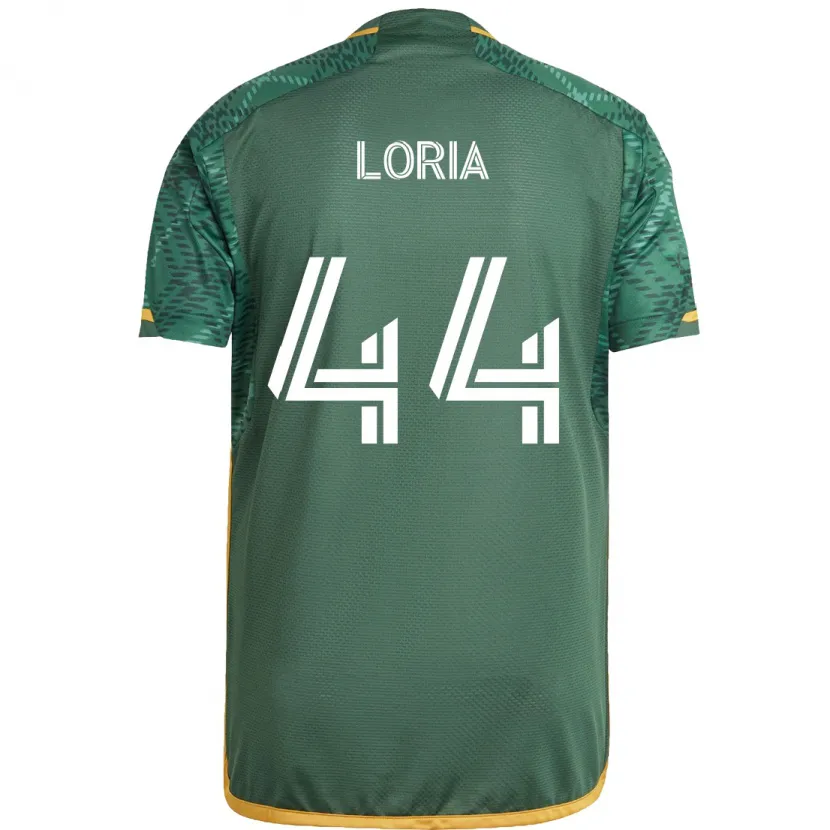 Danxen Kid Marvin Loría #44 Green Orange Home Jersey 2024/25 T-Shirt